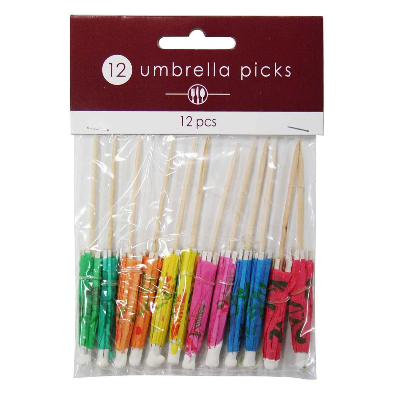 Parasol Picks 4in, 12pcs