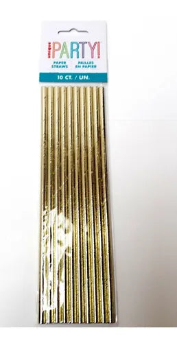 Gold Straw