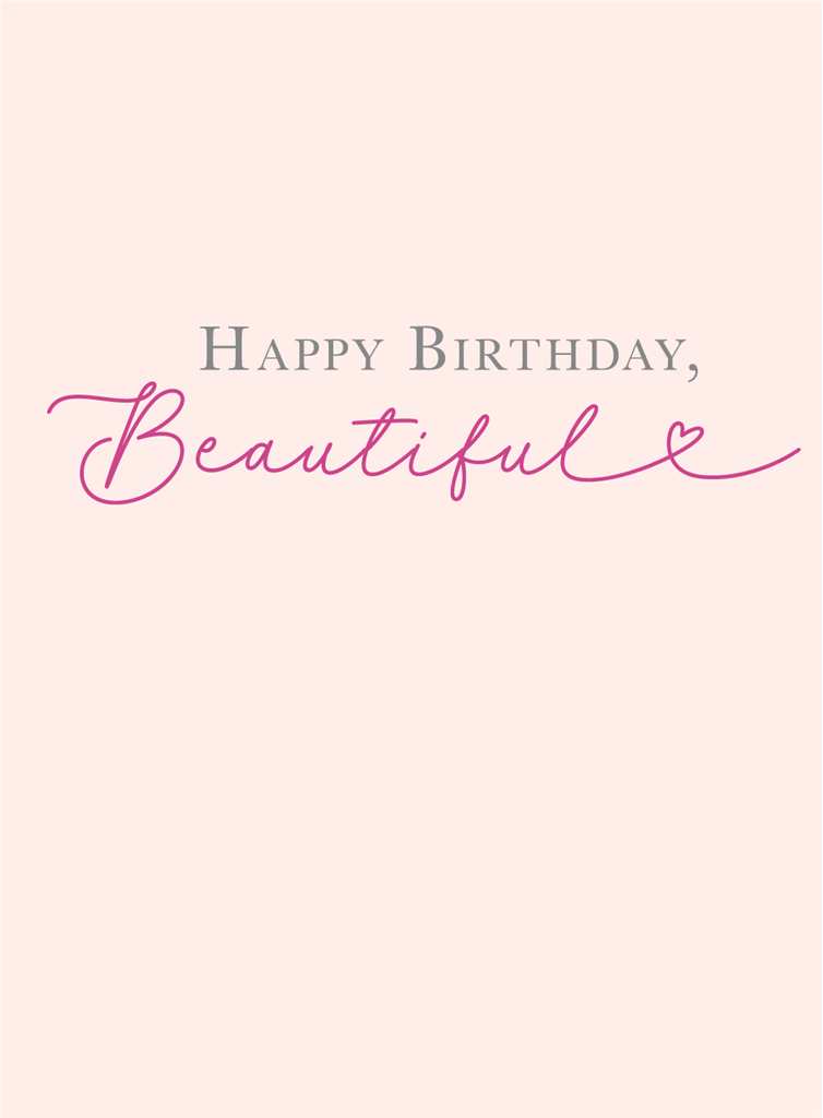 Happy Birthday Beautiful
