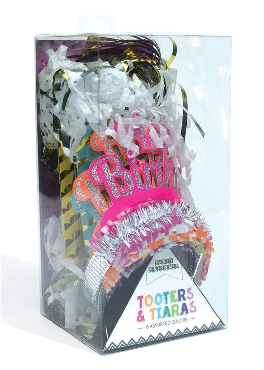 TOOTERS AND TIARA 6 ASSORTED COLORS