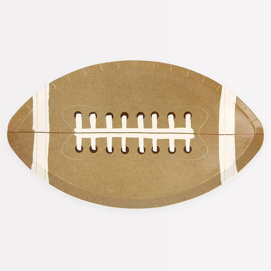 Meri Meri Football Plates (Pack of 8)