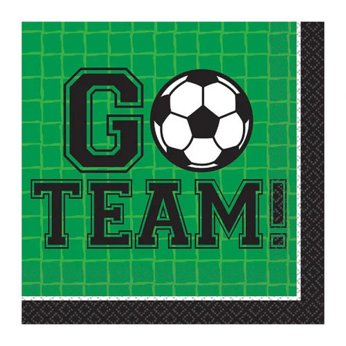 Go team napkins