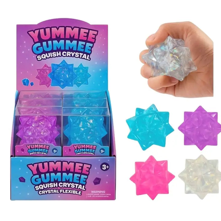 Yummy gummy squishy crystal