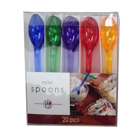 Mini spoon rainbow
