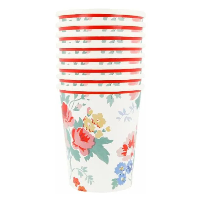 Meri Meri flower cups pack of 8