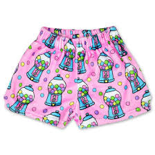 Bubble Gum Fun Plush Shorts