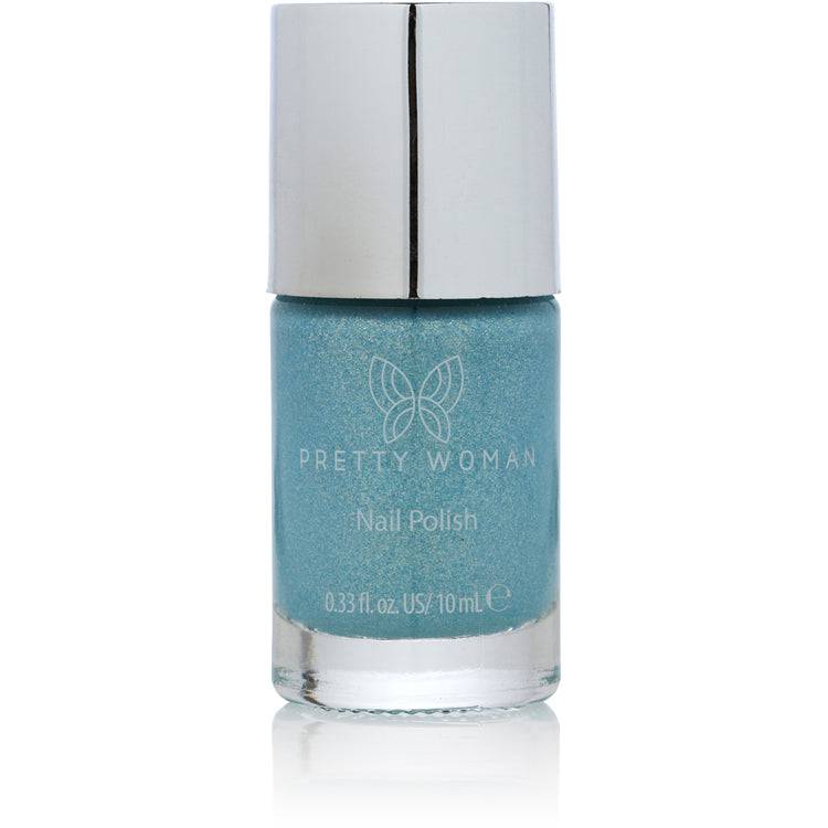 ROBIN EGG nail GLOW polish