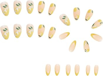 Pretty woman pressed on nails
