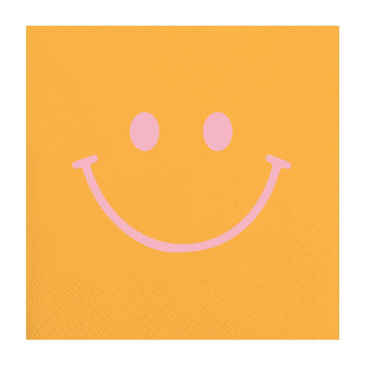 Beverage Napkins - Smile