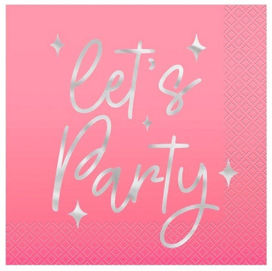 DANCE PARTY LUNCHEON NAPKINS