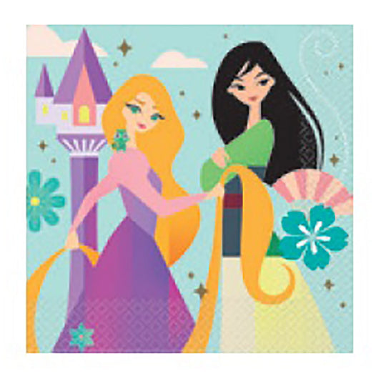 Disney Princess 16 Luncheon Napkins
