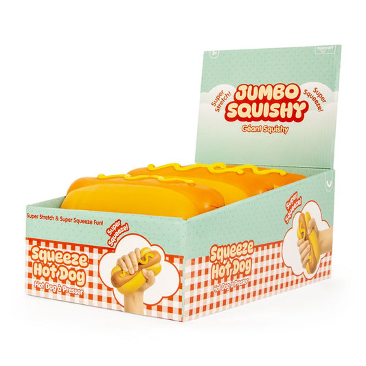 Jumbo hotdog squish