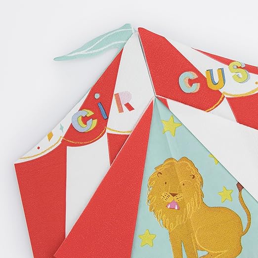 Meri Meri Circus Shaped Big Top Napkins