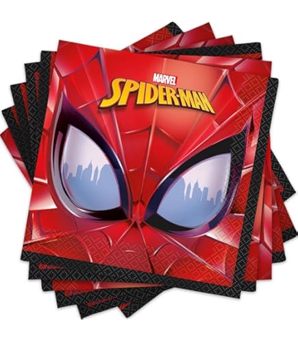 Spider man luncheon napkin