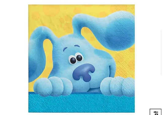 Blues clues beverage napkin