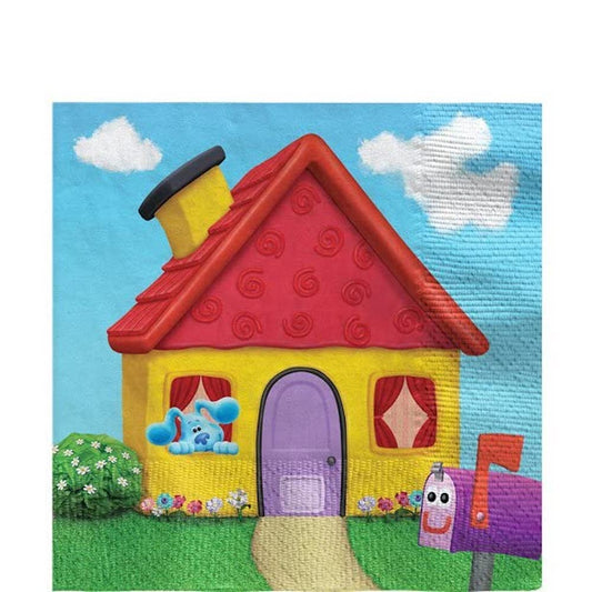 Blue clues luncheon napkin