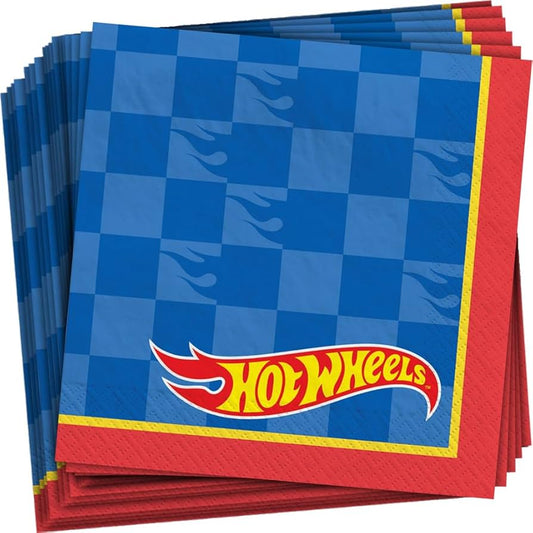 Hotwheels beverage napkin