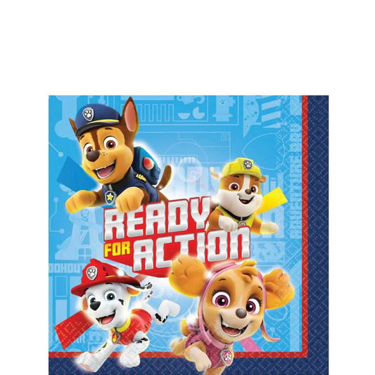 Paw patrol beverage napkin