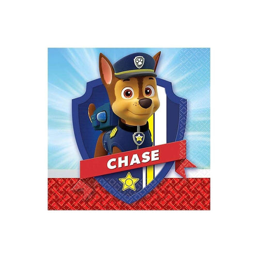 PAW PATROL CHASE NAPKIN