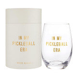 Stemless Wine Glass - Pickleball Era
