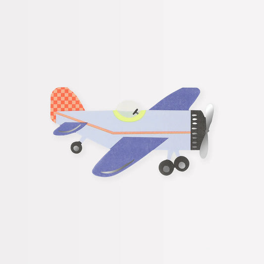 Airplane napkins