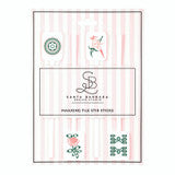 Acrylic Stir Sticks - Mahjong - Set of 4