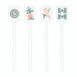 Acrylic Stir Sticks - Mahjong - Set of 4