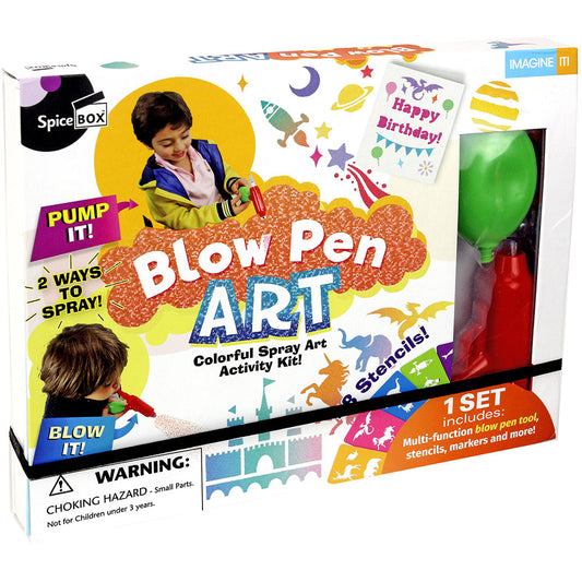 Art Kits Imagine It Blow Pen Art