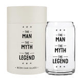 Beer Glass - Man Myth Legend