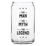 Beer Glass - Man Myth Legend