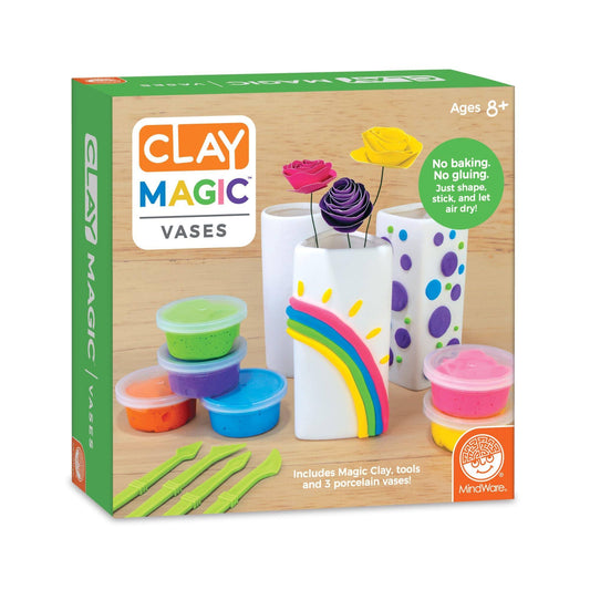 Clay Magic Vases Kids Crafts - Air-Dry Clay for Kids Ages 8 and Up