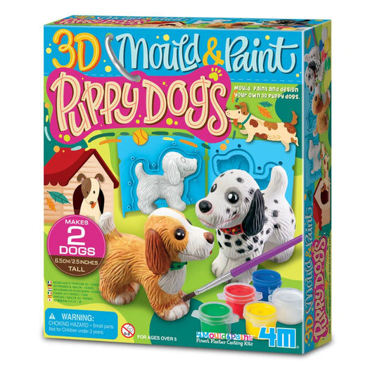 3D Mould & Paint Puppies