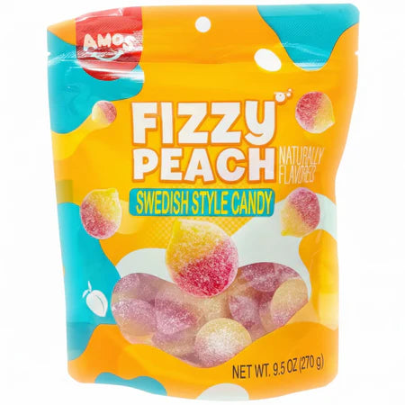 FIZZY PEACH SWEDISH CANDY STYLE
