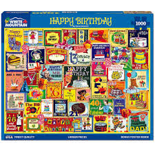 Happy birthday puzzle