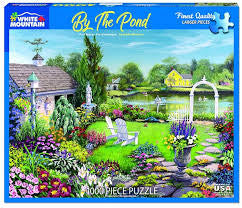 By the pond