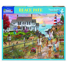 Beach path puzzle