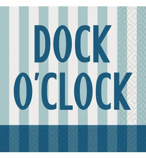 Dock Oclock - Quip Cocktail Napkin