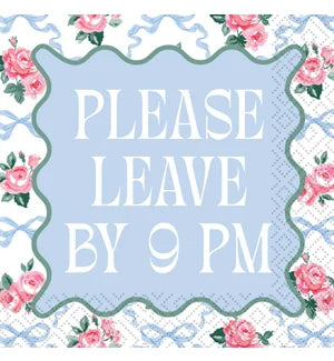 Please Leave Rose - Quip Cocktail Napkin