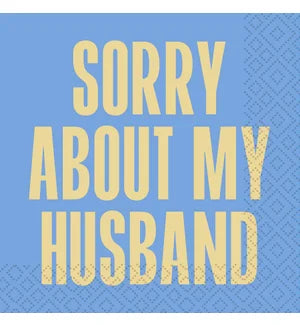 Sorry - Quip Cocktail Napkin