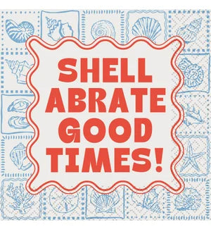 Shellbrate - Quip Cocktail Napkin