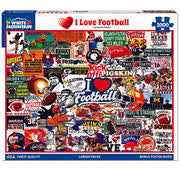 I love football puzzle