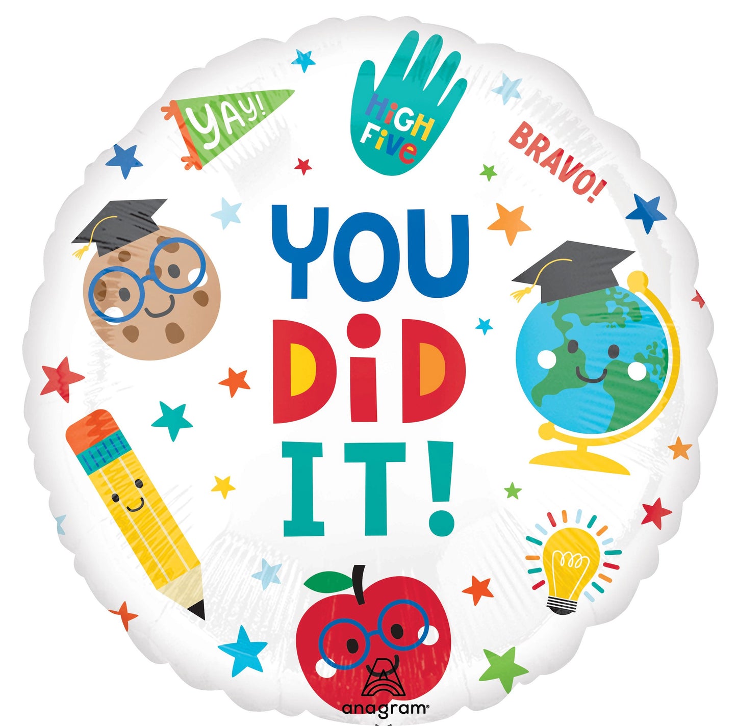 YOU DID IT STANDARD FOIL BALLOON