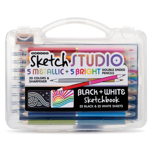 Sketch Studio Black and White Travel Set