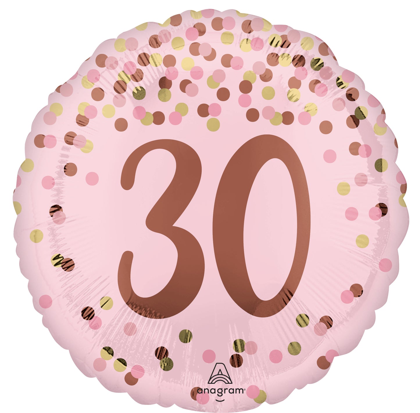 PINK 30TH BALLOON