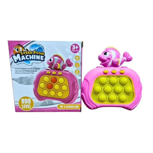 Fishing game pop it