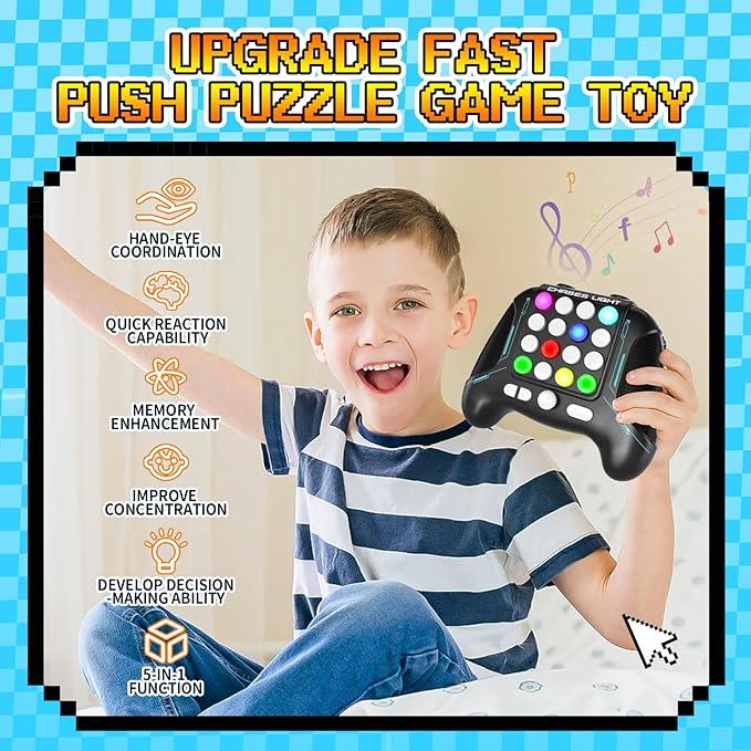 Fast Push Game Pop Fidget Toys Handle