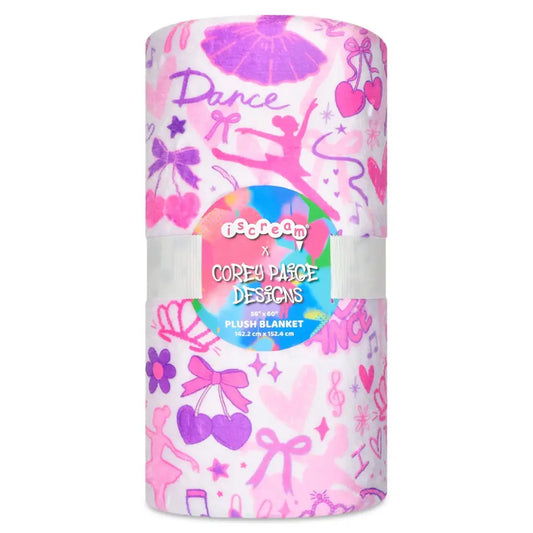 COREY PAIGE LOVE TO DANCE PLUSH BLANKET