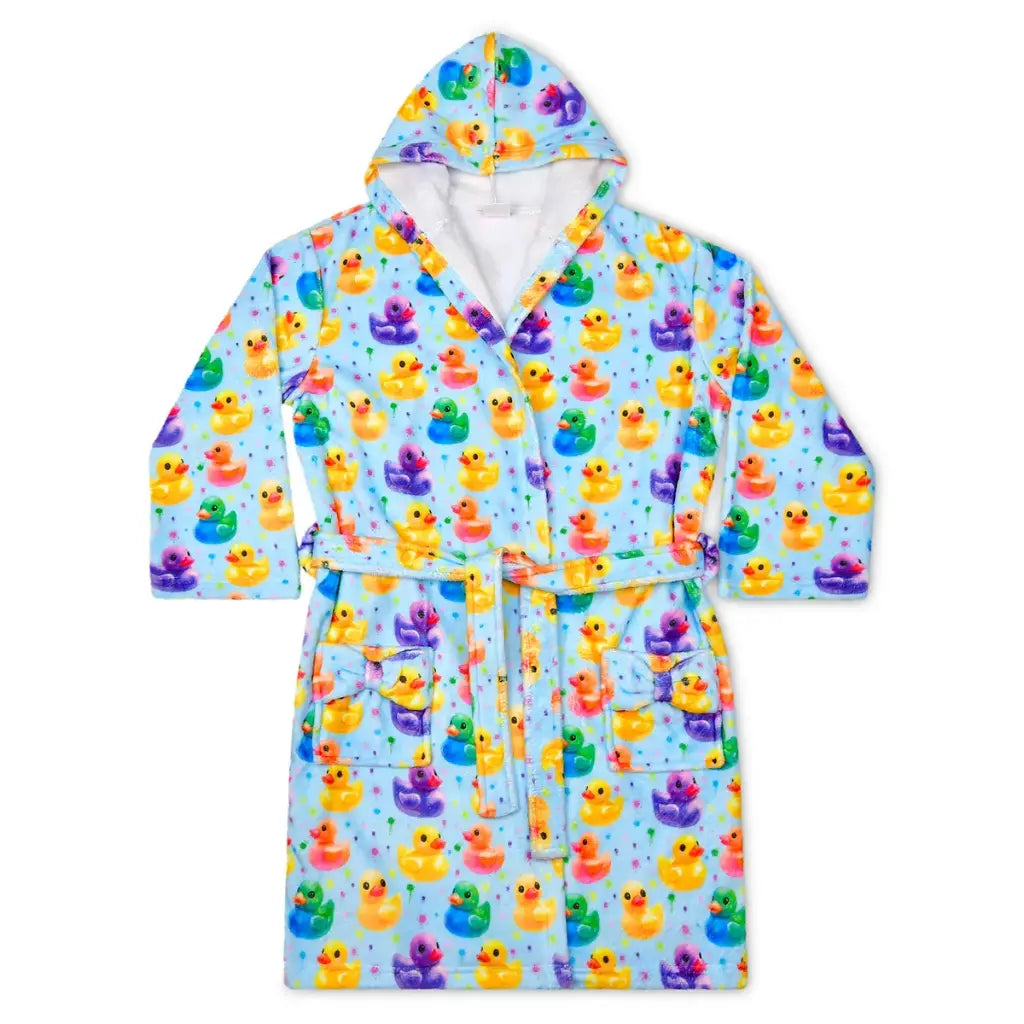 FEELING DUCKY PLUSH ROBE