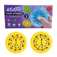 Math Fidget spinners
