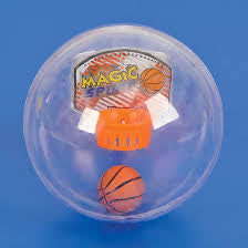 Handheld basketball capsule game